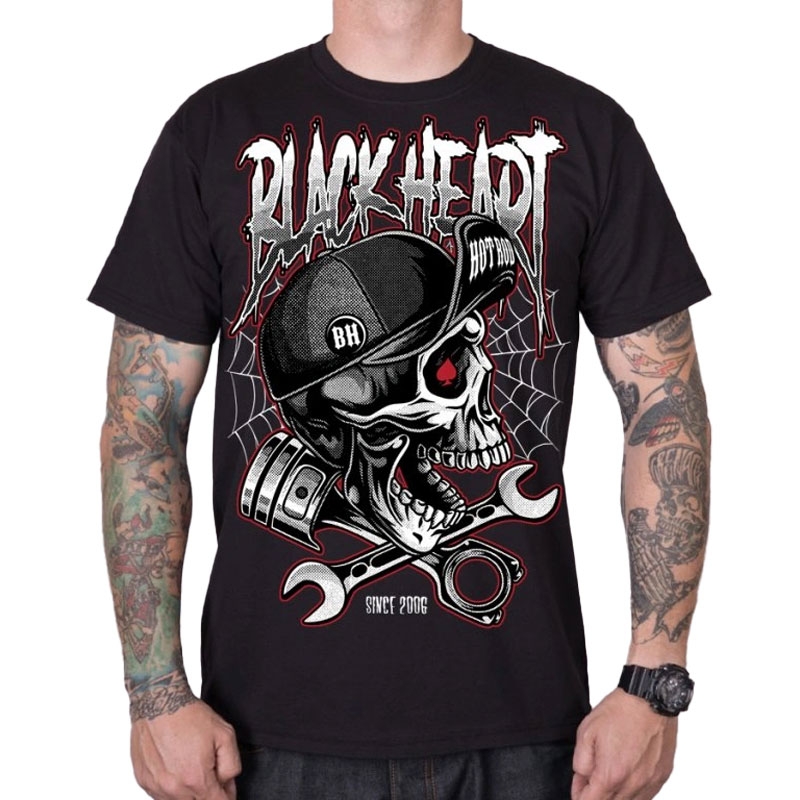 T-krekls Black Heart Riot melns