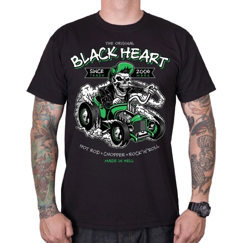 T-krekls Black Heart Harper black