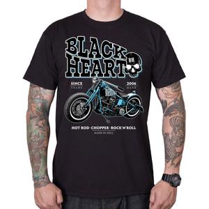T-krekls Black Heart Blue Bobber black