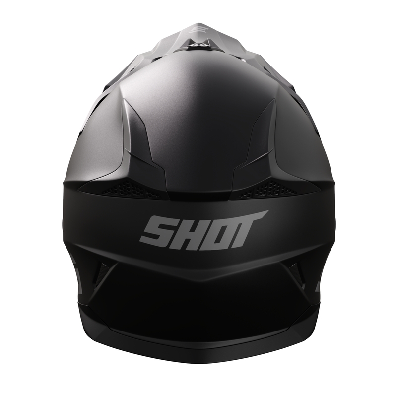 Bērnu motokrosa ķivere Shot Pulse Kid 2.0 matēts melns