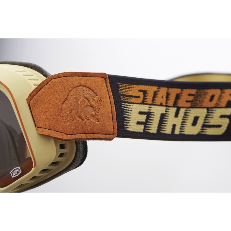 Motokrosa brilles 100% - ASV Barstow State Of Ethos bronzas pleksi