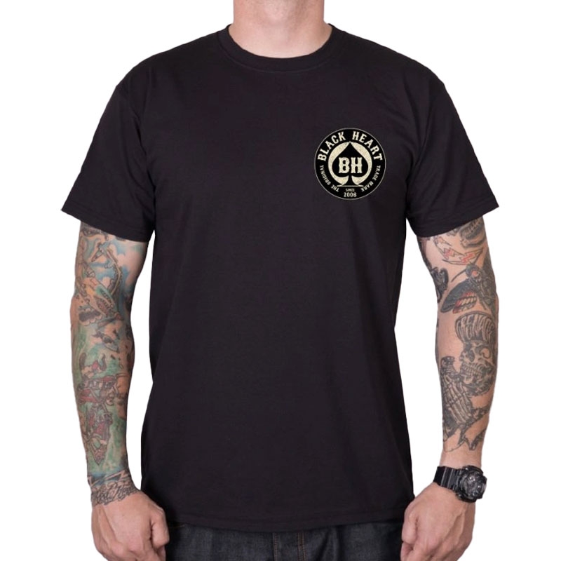 T-krekls Black Heart Chopper King black