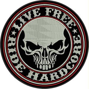 Patch Live bezmaksas - Ride hardcore ar sarkanu detaļu