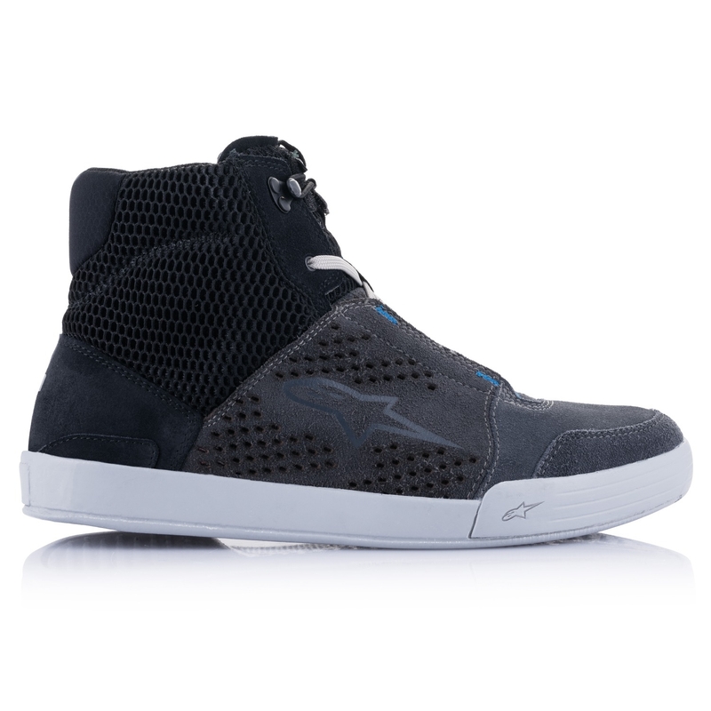 Alpinestars Chrome Air Black-Grey-Blue Motociklu zābaki