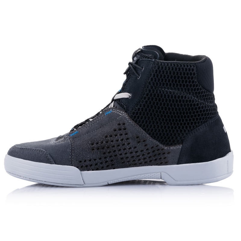 Alpinestars Chrome Air Black-Grey-Blue Motociklu zābaki