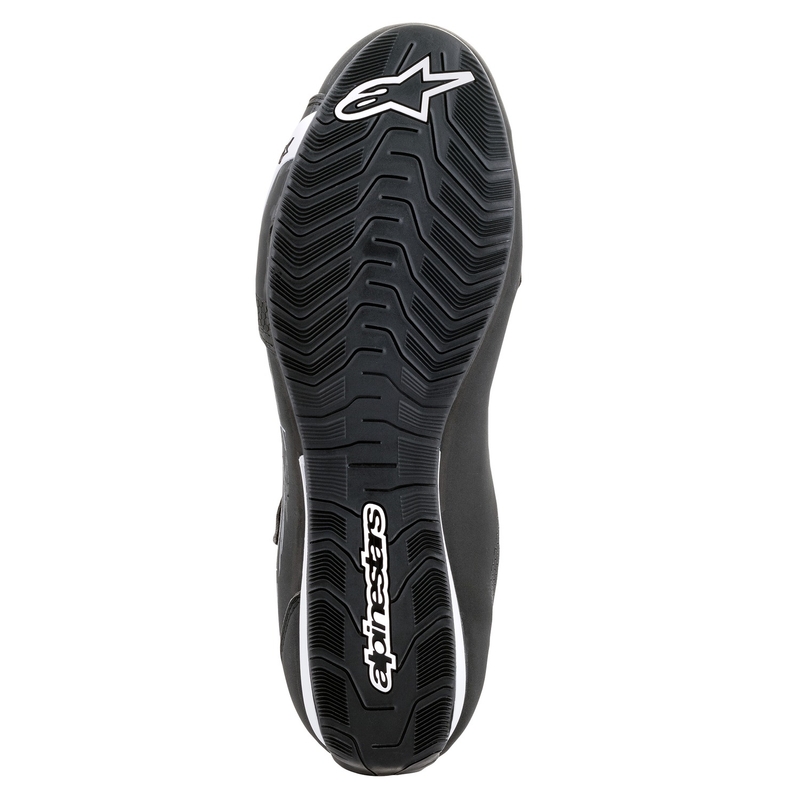 Alpinestars Sector Black and White Motociklu zābaki