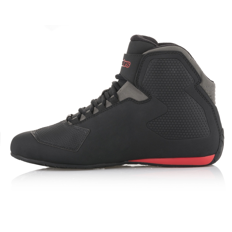 Alpinestars Sector Black and Red Motociklu zābaki