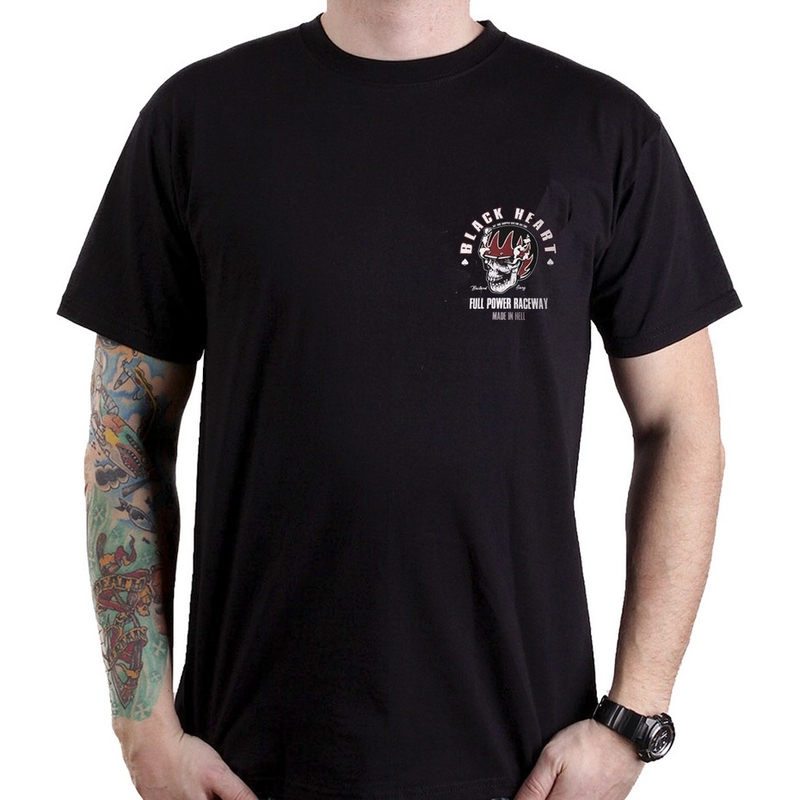Pánské triko Black Heart Full Power výprodej