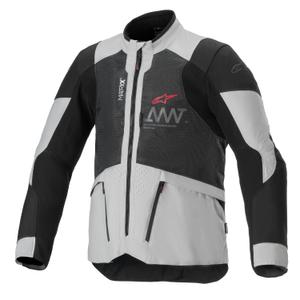 Alpinestars Amt 7 Air gaiši pelēk- melna motocikla jaka