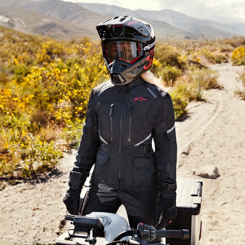Alpinestars Stella Andes Air Drystar Sieviešu motocikla jaka Black