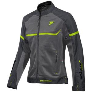Sieviešu motocikla jaka SEVENTY DEGREES SD-JR30.2 Mojave grey-fluo yellow