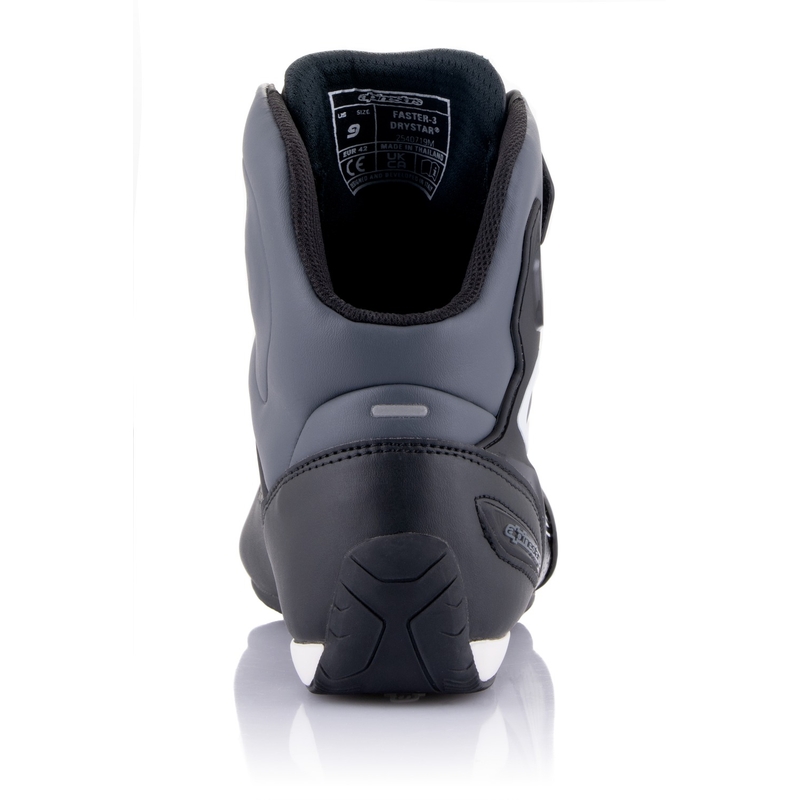 Alpinestars Faster-3 Drystar Black-Dark Grey Motociklu zābaki