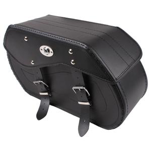 Chopper RSA-12A ādas motocikla bagāžnieki ar slēdzeni