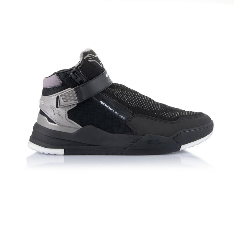 Alpinestars Speedflight Street melni un pelēki motocikla zābaki