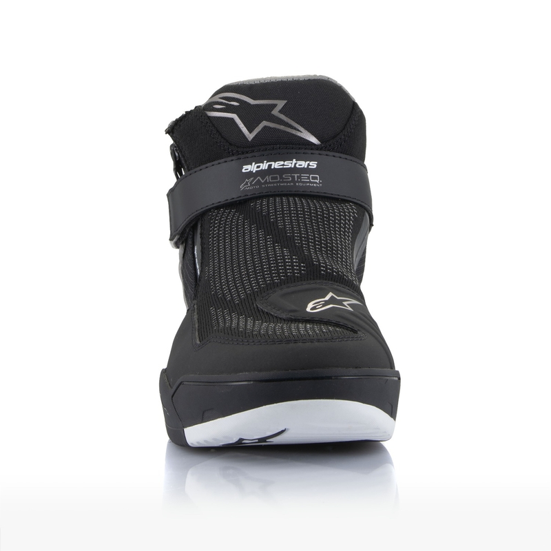 Alpinestars Speedflight Street melni un pelēki motocikla zābaki