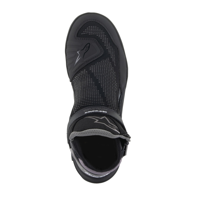 Alpinestars Speedflight Street melni un pelēki motocikla zābaki