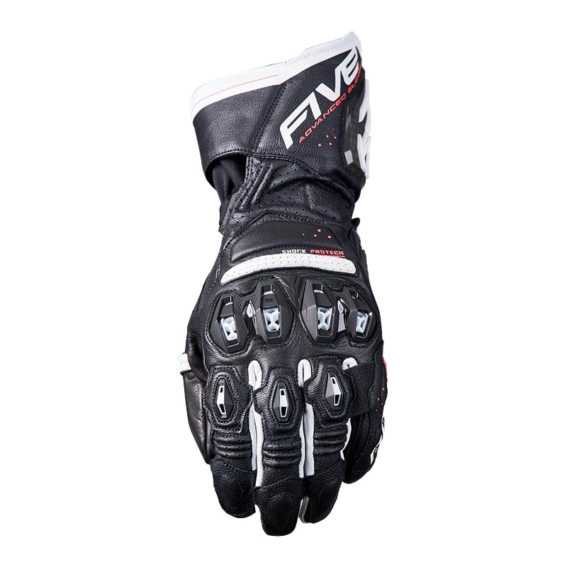 Motocikla cimdi FIVE RFX3 EVO melns un balts