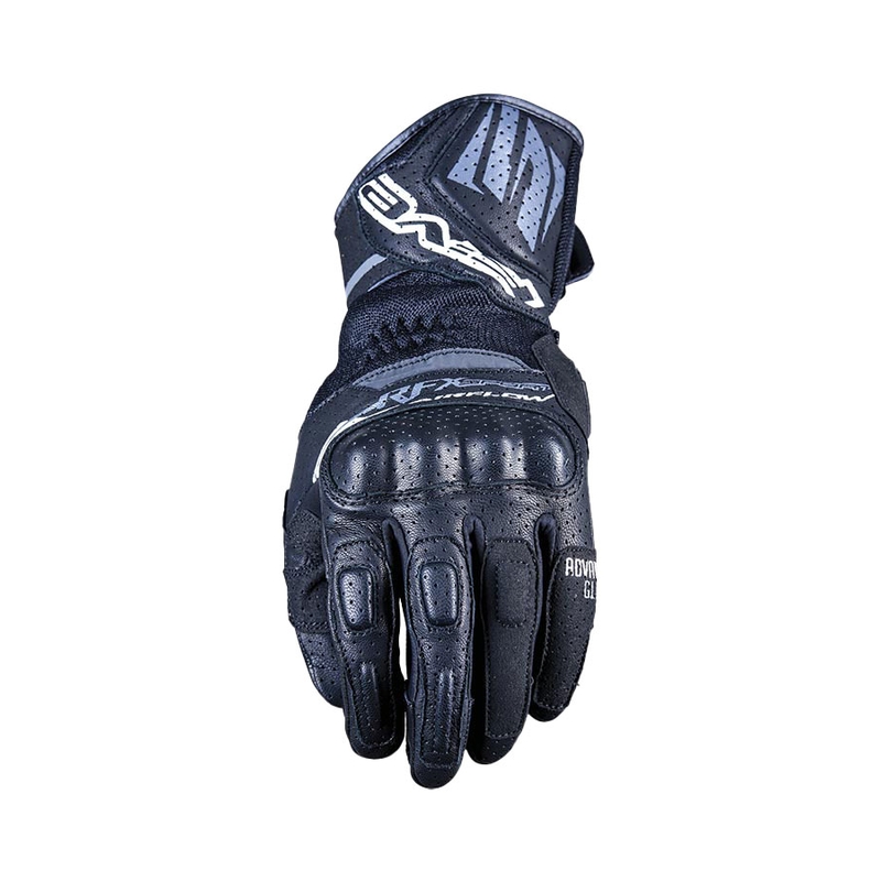 Motocikla cimdi FIVE RFX Sport Airflow melni