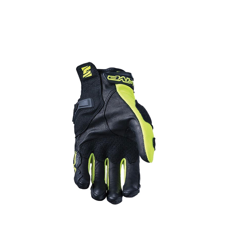 Motocikla cimdi FIVE SF3 melni-fluo dzelteni