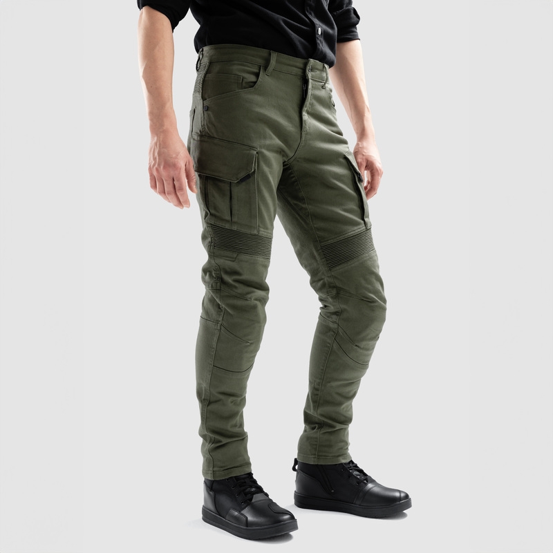 Ozons Faster TP Green Motocikla džinsi