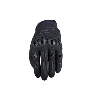 Motocikla cimdi FIVE Stunt Evo2 melni