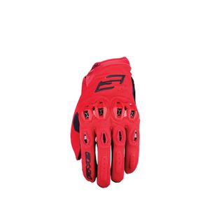 Motocikla cimdi FIVE Stunt Evo2 red