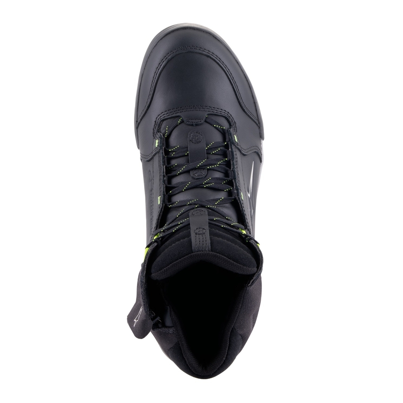 Alpinestars Chrome Drystar Black-Grey-Fluo Yellow motociklu zābaki