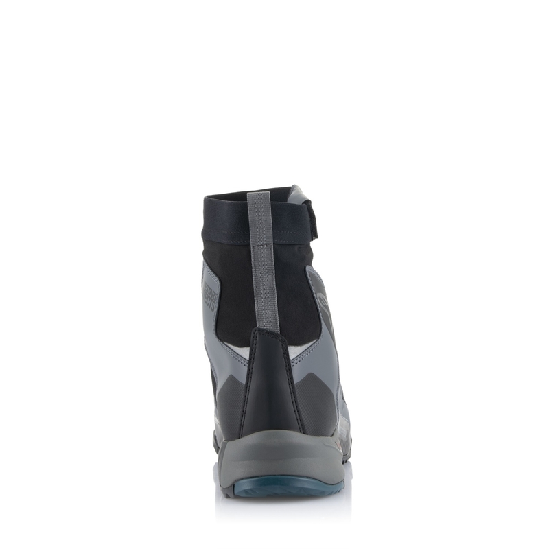 Alpinestars CR-8 Gore-Tex Black-Grey-Blue Motocikla zābaki