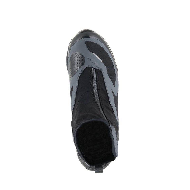 Alpinestars CR-8 Gore-Tex Black-Grey-Blue Motocikla zābaki