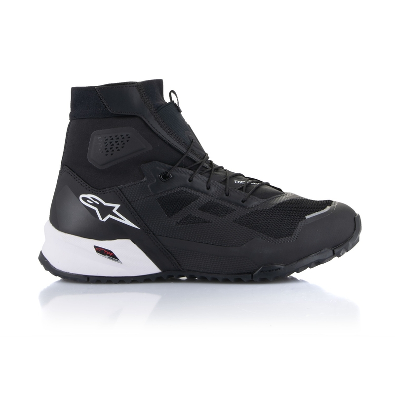 Alpinestars CR-1 melni un balti motocikla zābaki
