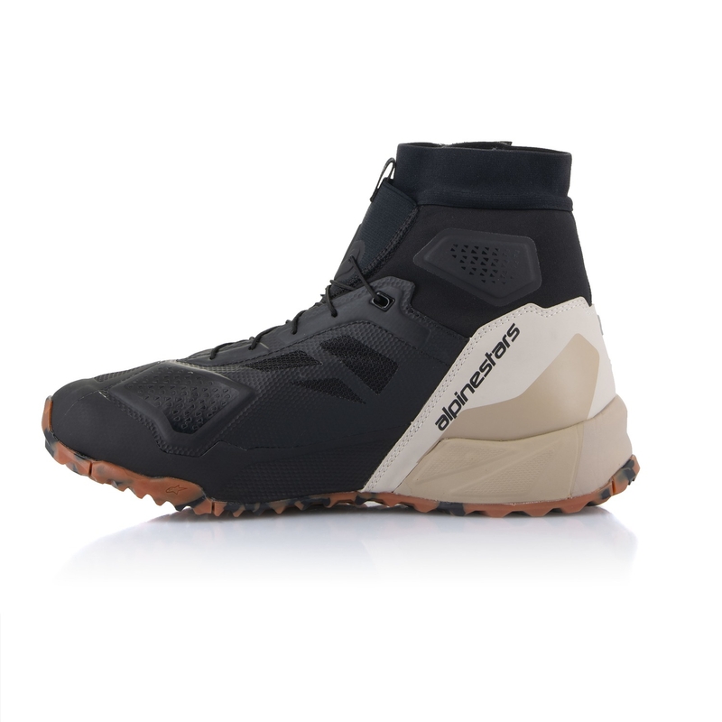 Alpinestars CR-1 melni un gaiši brūni motocikla zābaki