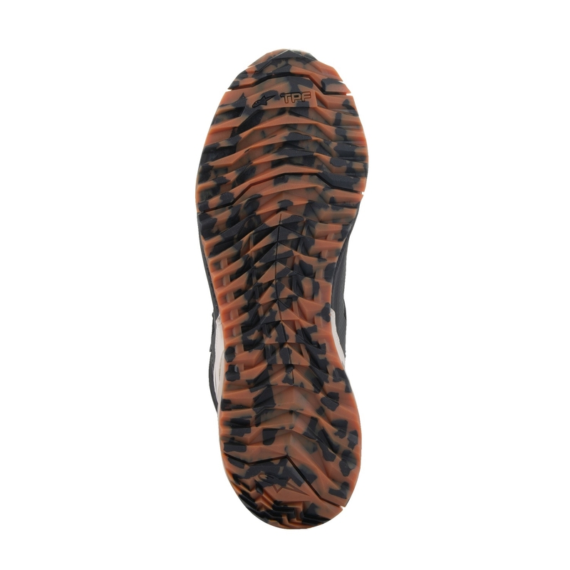 Alpinestars CR-1 melni un gaiši brūni motocikla zābaki