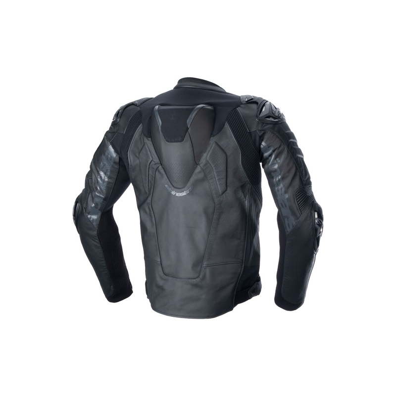 Alpinestars Atem 5 Black ādas motocikla jaka
