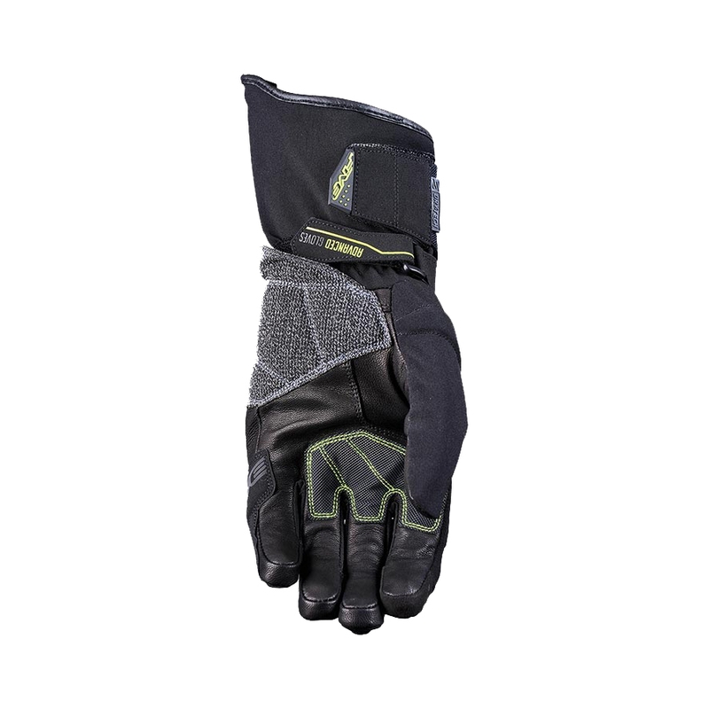 Motocikla cimdi FIVE TFX2 WP melns-fluo dzeltens