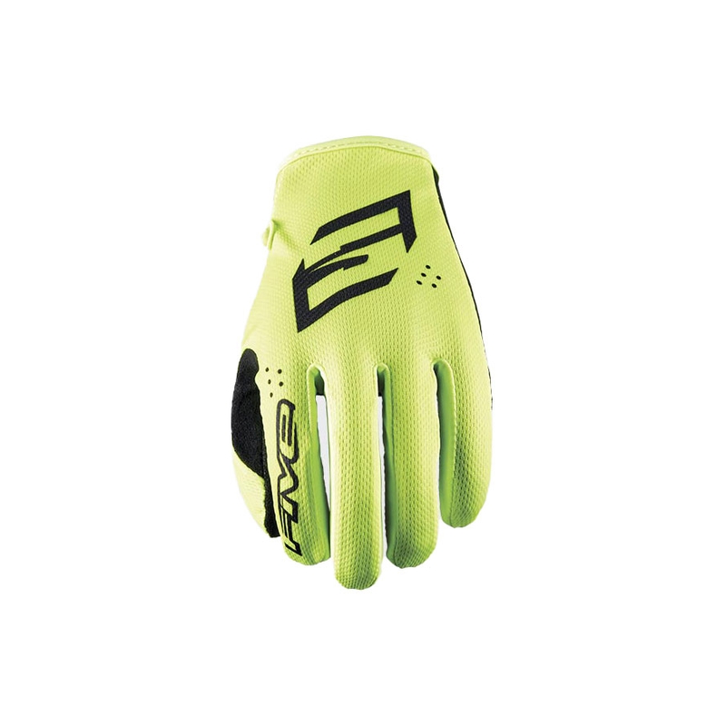 Bērnu motokrosa cimdi FIVE MXF4 fluo dzeltens