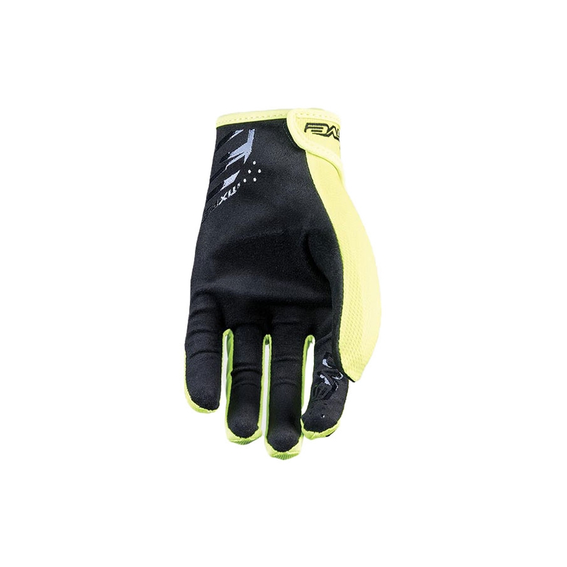 Bērnu motokrosa cimdi FIVE MXF4 fluo dzeltens