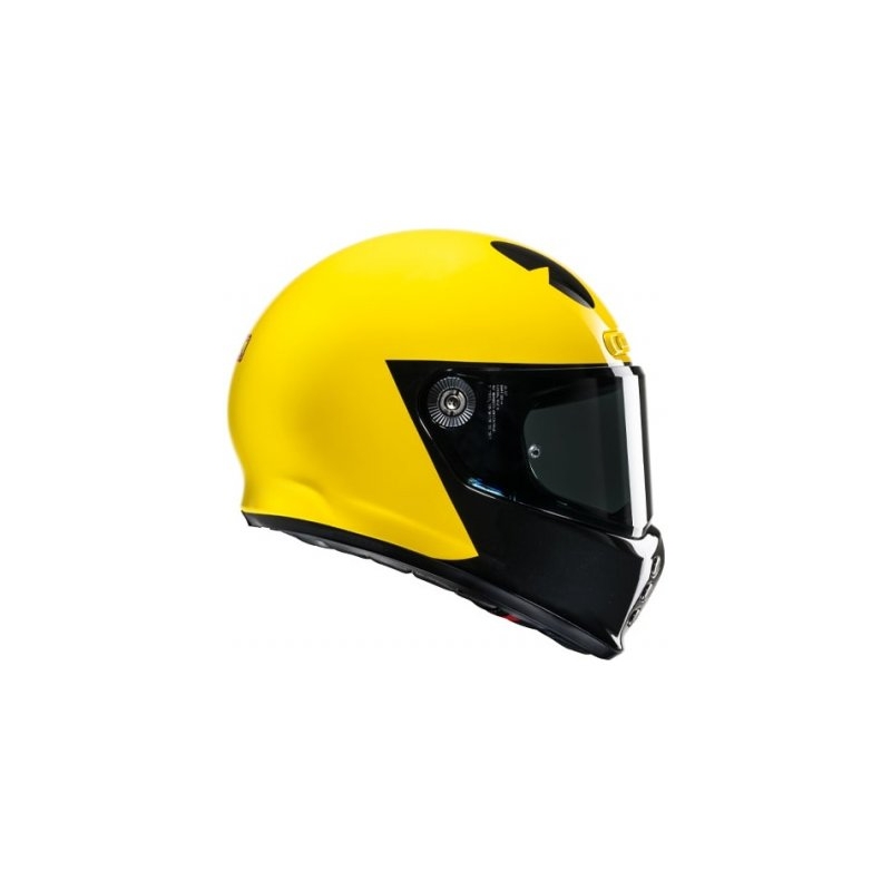 Integrēta motocikla ķivere HJC V10 Pac-man Bandai Namco dzeltena