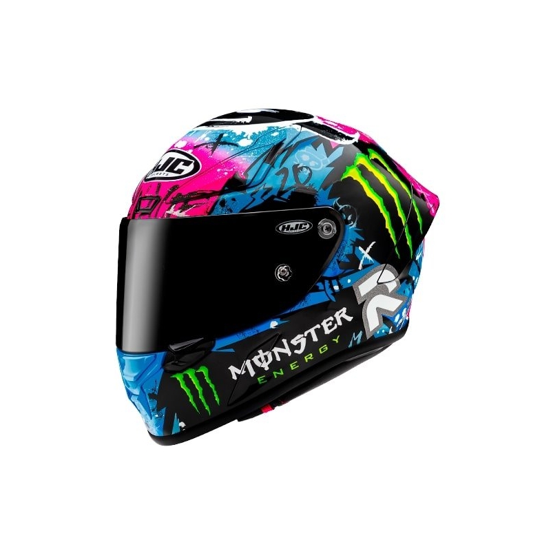 Integrēta ķivere HJC RPHA 1 Quartararo Le Mans Sp MC28 daudzkrāsaina