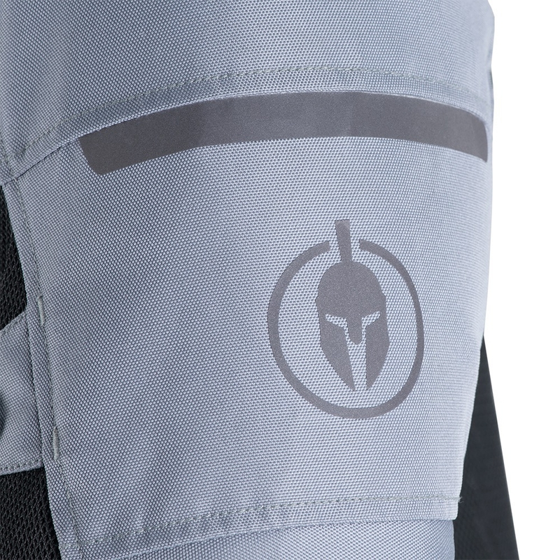Oxford Spartan Air motocikla jaka pelēk- melna