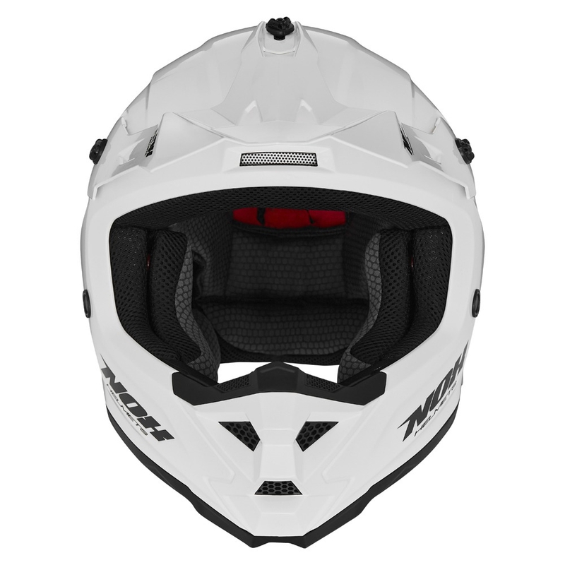 Bērnu motokrosa ķivere NOX N761 MX balta