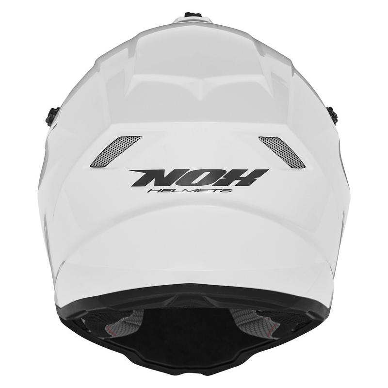 Bērnu motokrosa ķivere NOX N761 MX balta