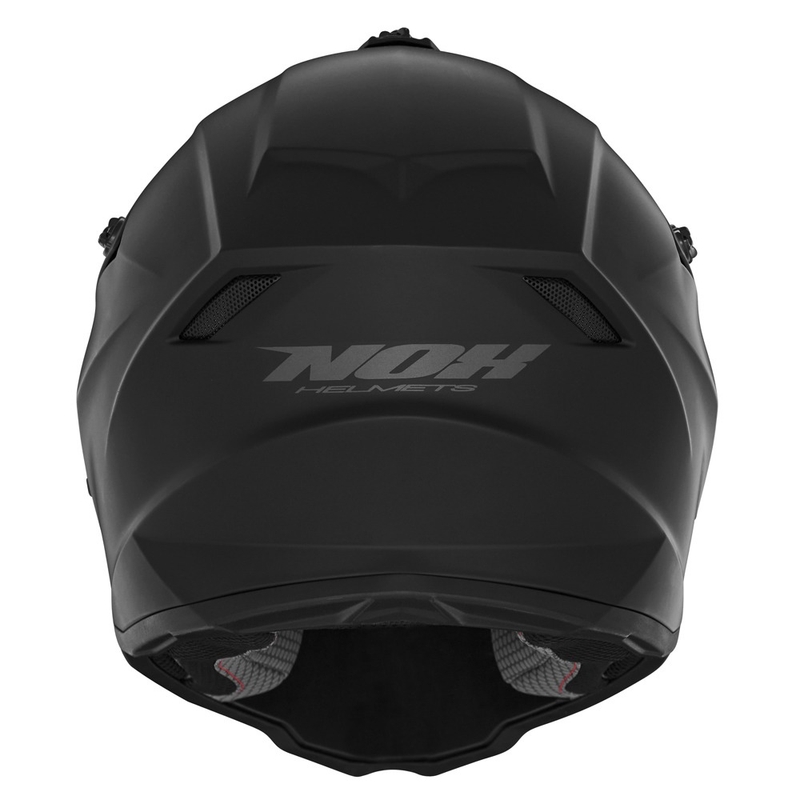 Bērnu motokrosa ķivere NOX N761 MX matēts melns