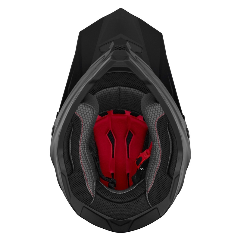 Bērnu motokrosa ķivere NOX N761 MX matēts melns