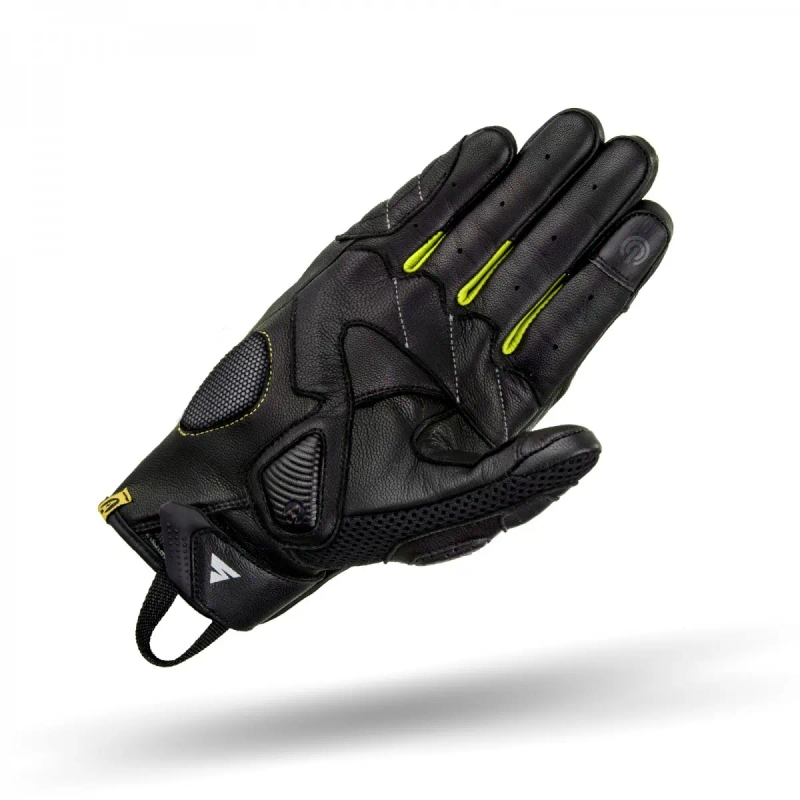 Motocikla cimdi Shima Rush black-fluo yellow