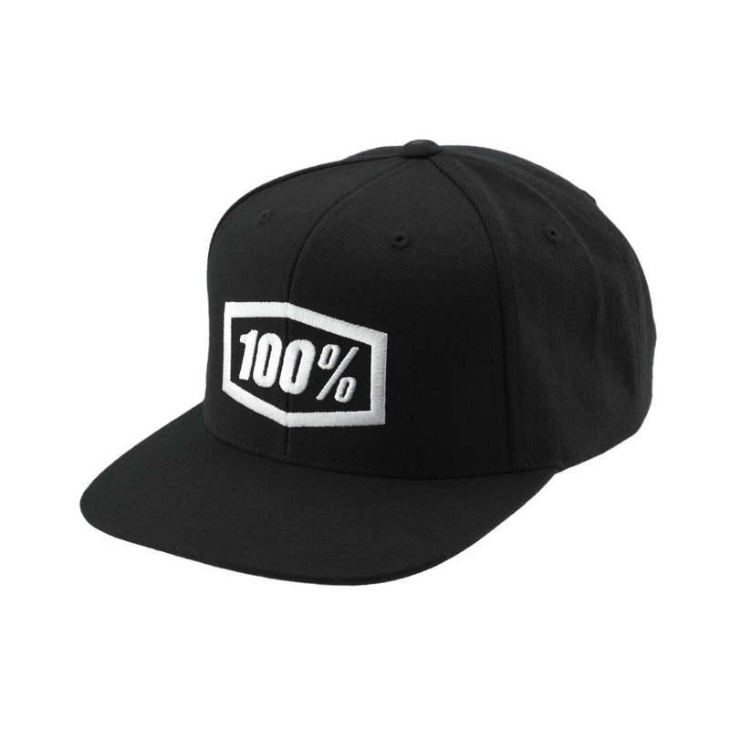 Bērnu cepure 100% Icon Snapback melna