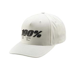 Cepure 100% Staunch Snapback white