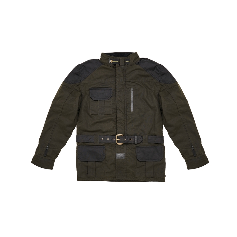 Motocikla jaka Fuel Bunker green-black