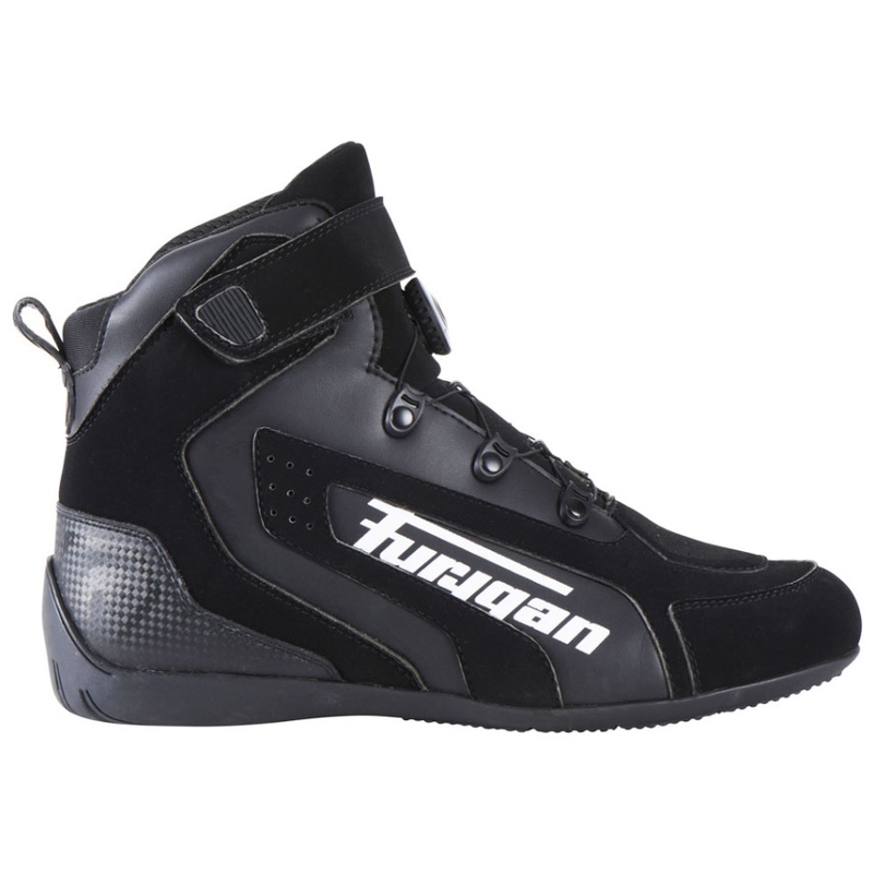 Furygan V4 Easy D3O melni un balti motocikla zābaki
