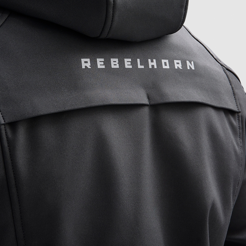 Softshell motocikla jaka Rebelhorn Slash Black