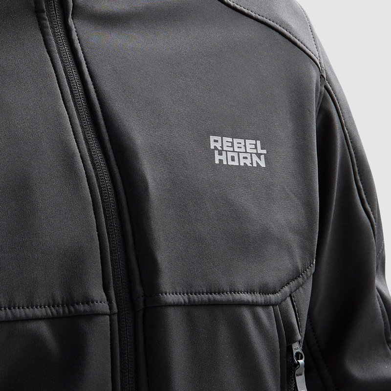 Softshell motocikla jaka Rebelhorn Slash Black